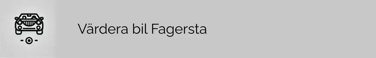 Värdera bil Fagersta